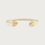 Anabel Aram Orchid Gold Bangle