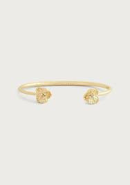 Anabel Aram Orchid Gold Bangle