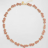 Anabel Aram Orchid Pink Pave Necklace