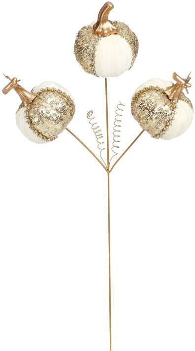 Mark Roberts Pumpkin Spray - Assorted Patterns - 22”