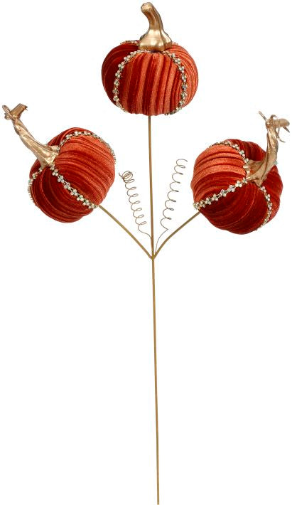 Mark Roberts Pumpkin Spray - Assorted Patterns - 22”