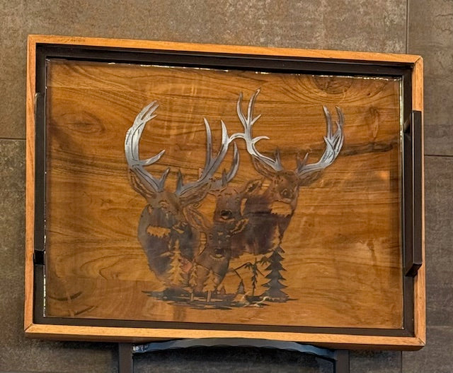 Custom Resin Deer Tray