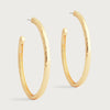 Anabel Aram Farrier Medium Hoop Earrings