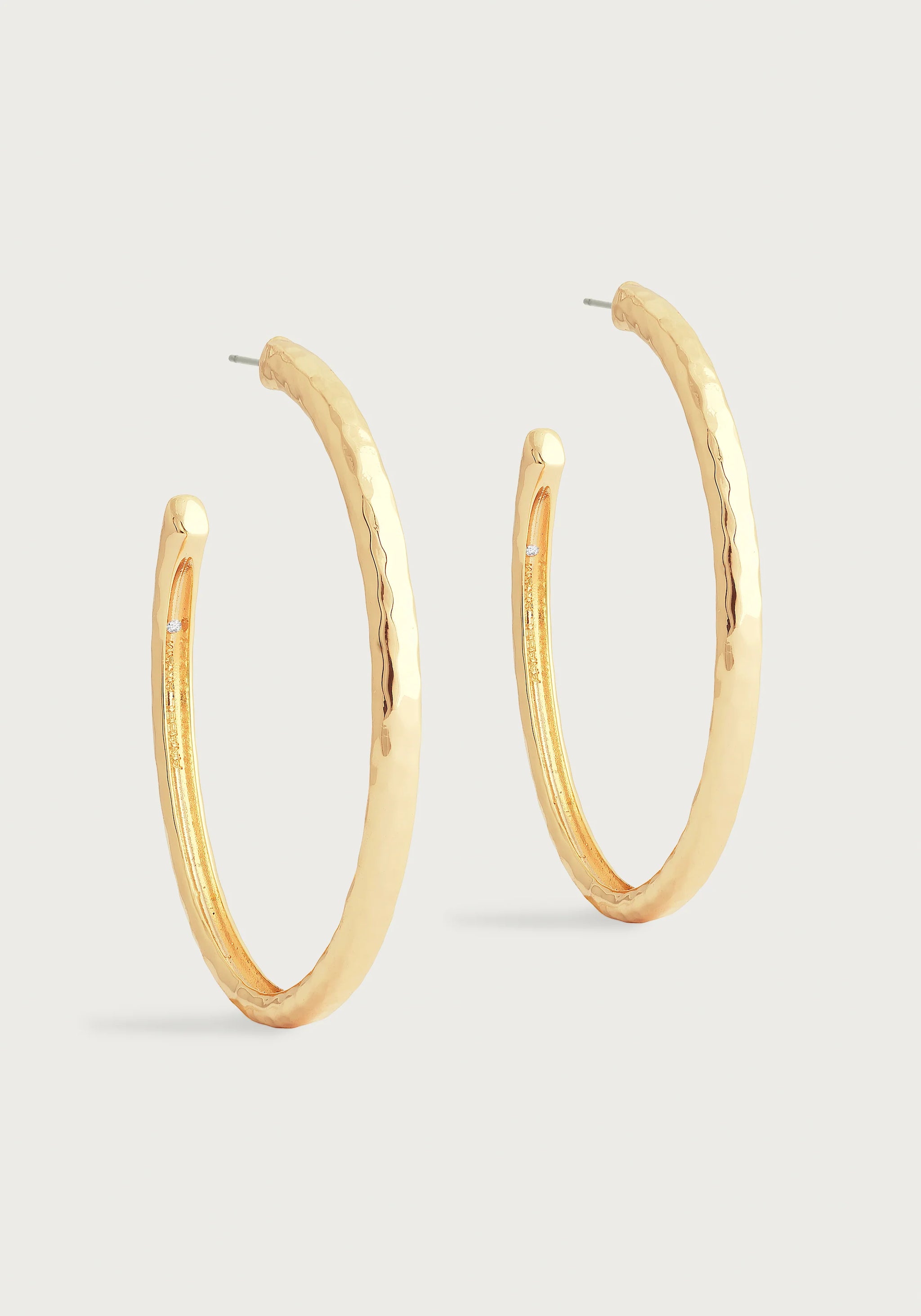 Anabel Aram Farrier Large Hoop Earrings