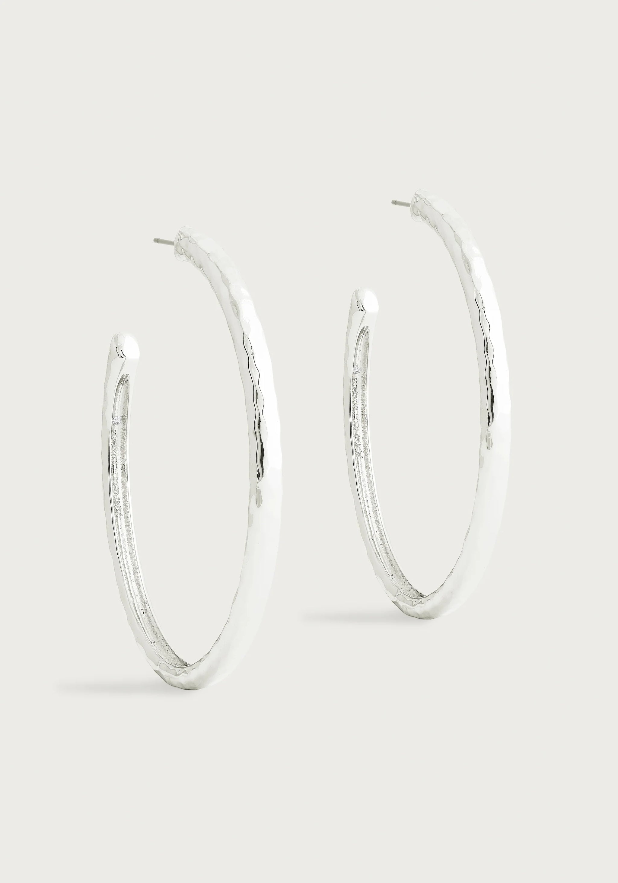 Anabel Aram Farrier Medium Hoop Earrings