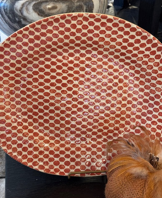 Terrafirma Medium Oval Dot in Poppy