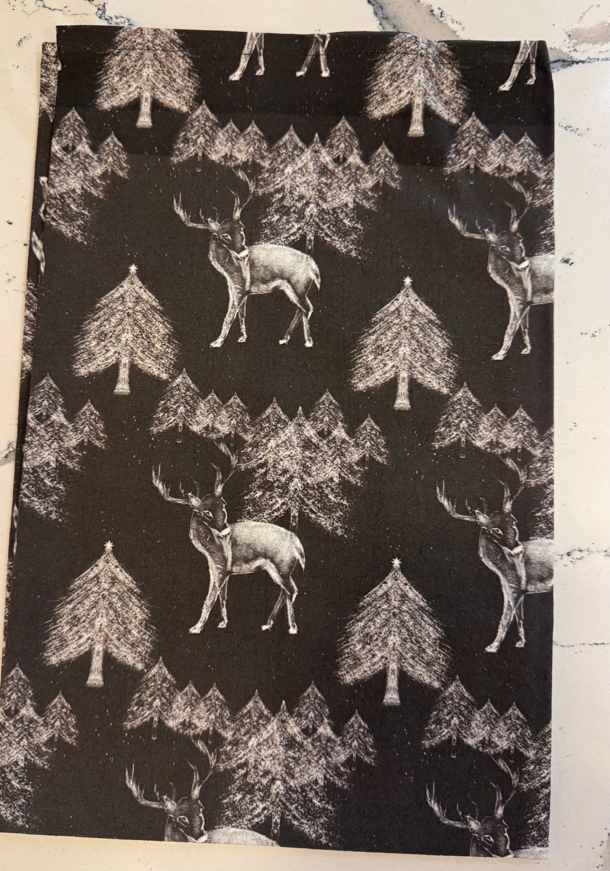 Deer and Trees Tea Towel