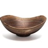 Andrew Pearce Live Edge (Oval) Wooden Bowl - Walnut Large