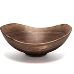 Andrew Pearce Live Edge (Oval) Wooden Bowl - Walnut Large