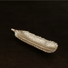 Giftables Sierra Modern Leaf Cracker Tray Gold