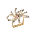 Kim Seybert Jeweled Bow Napkin Ring S/4 (2 Colors)