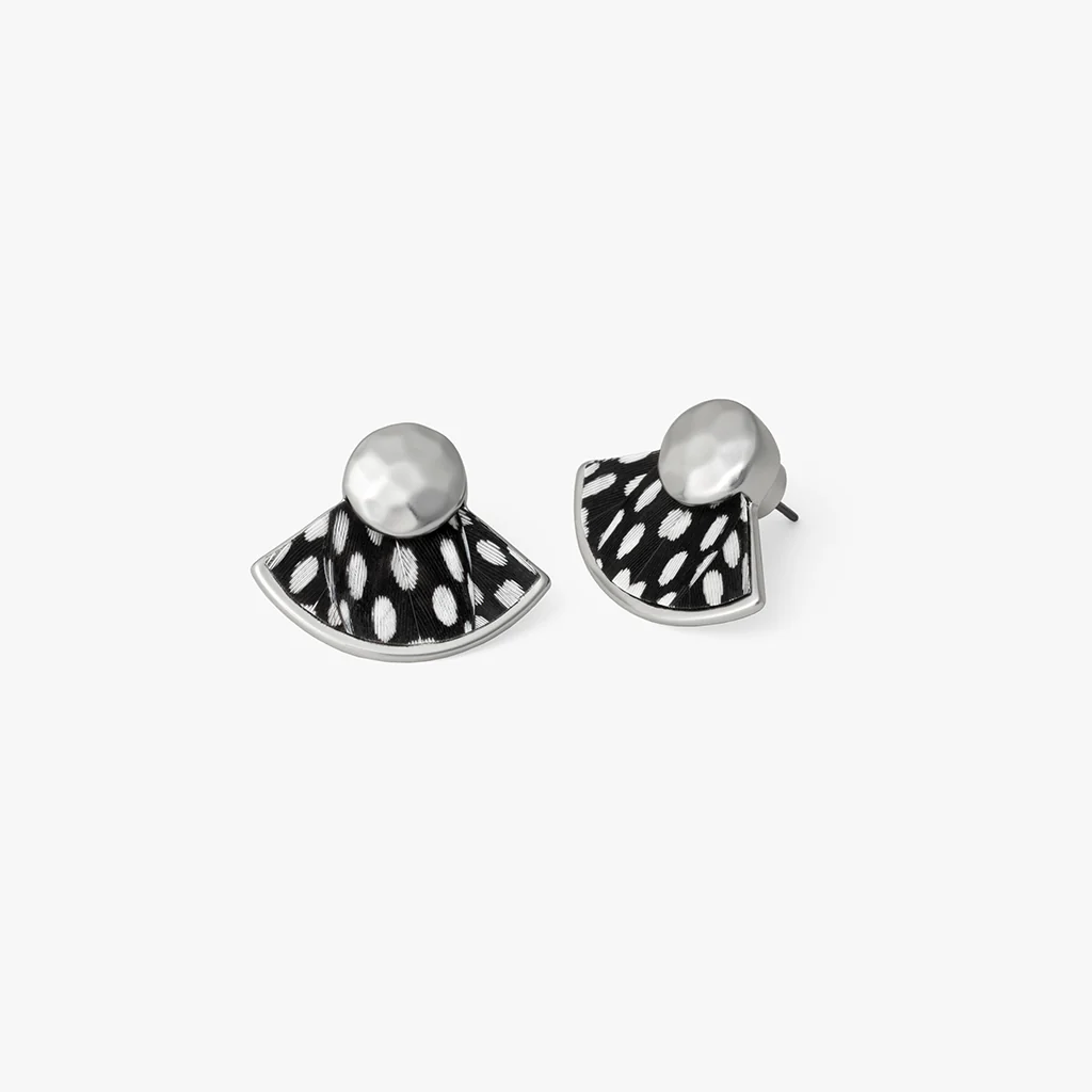 Brackish Hiott Stud Earring Silver