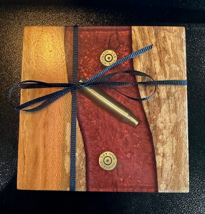 Bullet Coasters Set of 4 (Multiple Colors)