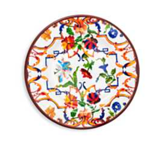 Mario Luca Giusti Pancale White Medium Dinner Plate 10.63 Inch