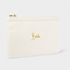 Bridal Canvas Embroidered Pouch (Bride)