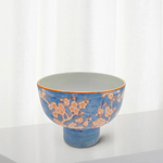 Floral Decorative Bowl with Stand