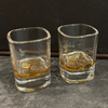 Square Shot Glass w/ Custom Resin and Design (Multiple Designs)