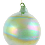 Pearl Glass Ball Evergreen Ornament 120MM