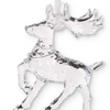 5.5 Inch Reindeer Ornament w/ head Up