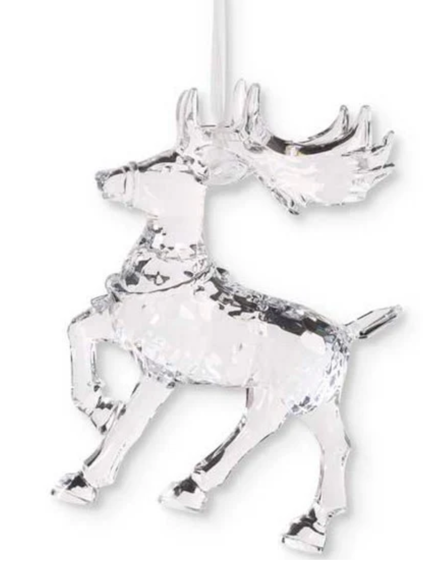 5.5 Inch Reindeer Ornament w/ head Up