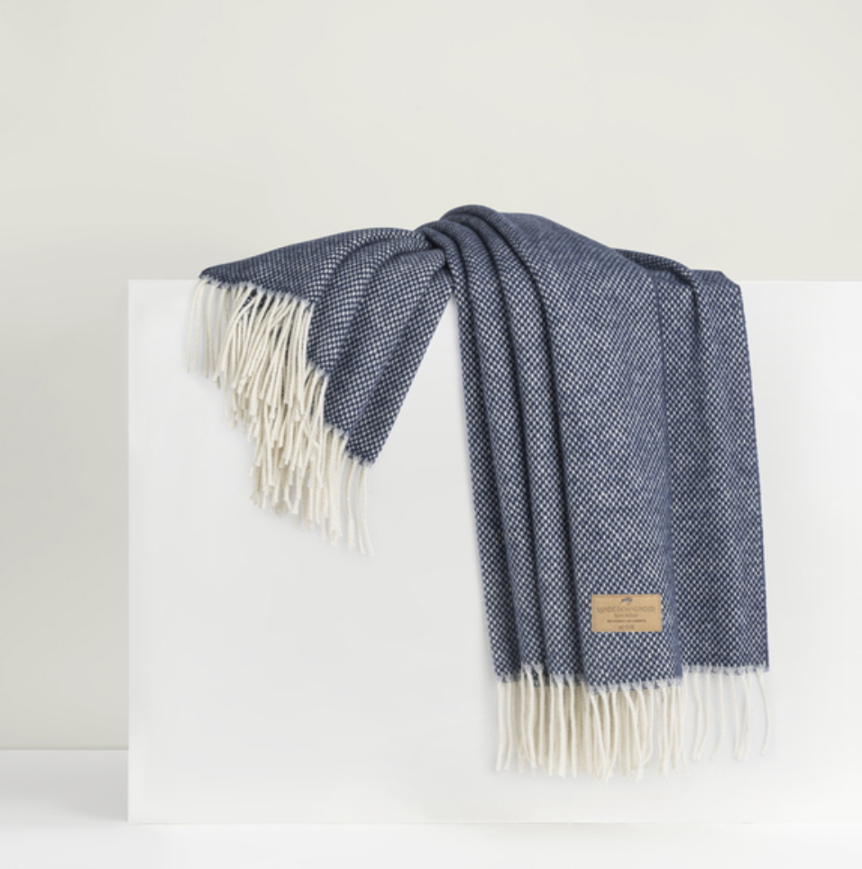 Lands Downunder Pacific Juno Cashmere & Lambswool Throw