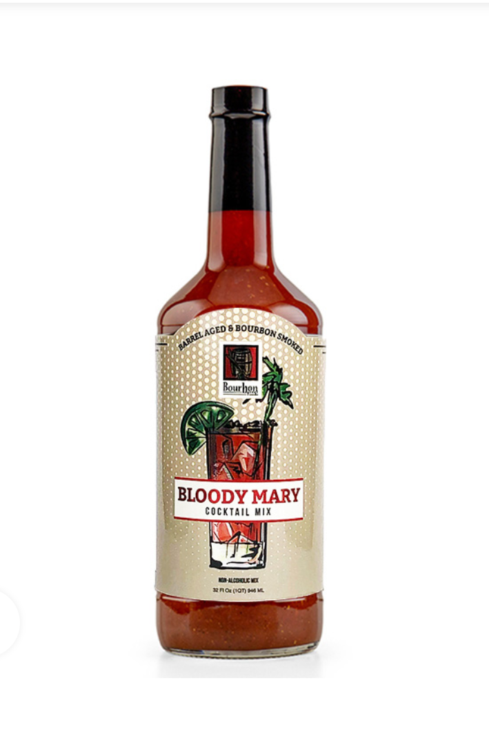 Barrel Aged and Bourbon Smoked Bloody Mary Mix