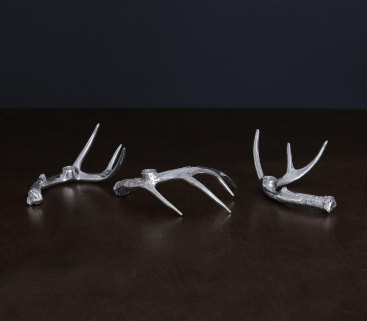 Western Antler Candlestick Set