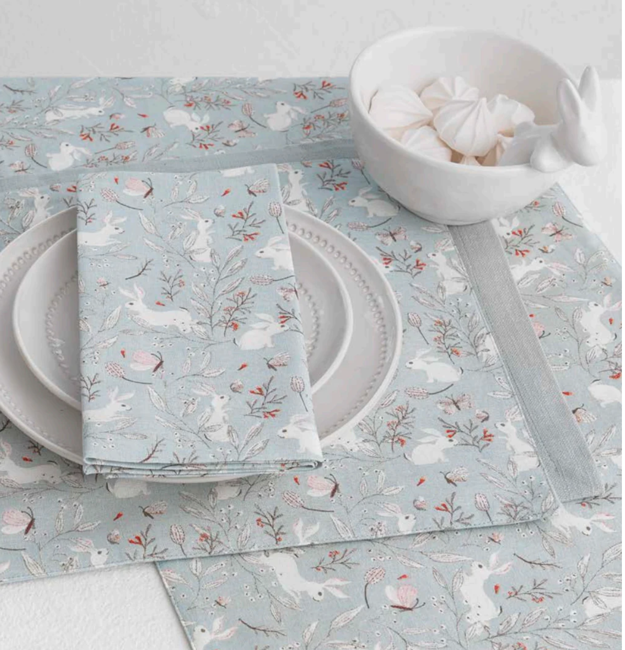 Frolicking Bunnies Placemat