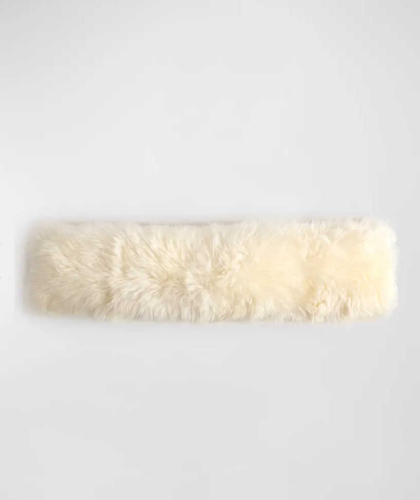 Four Hands Lalo Sheepskin Lumbar Pillow