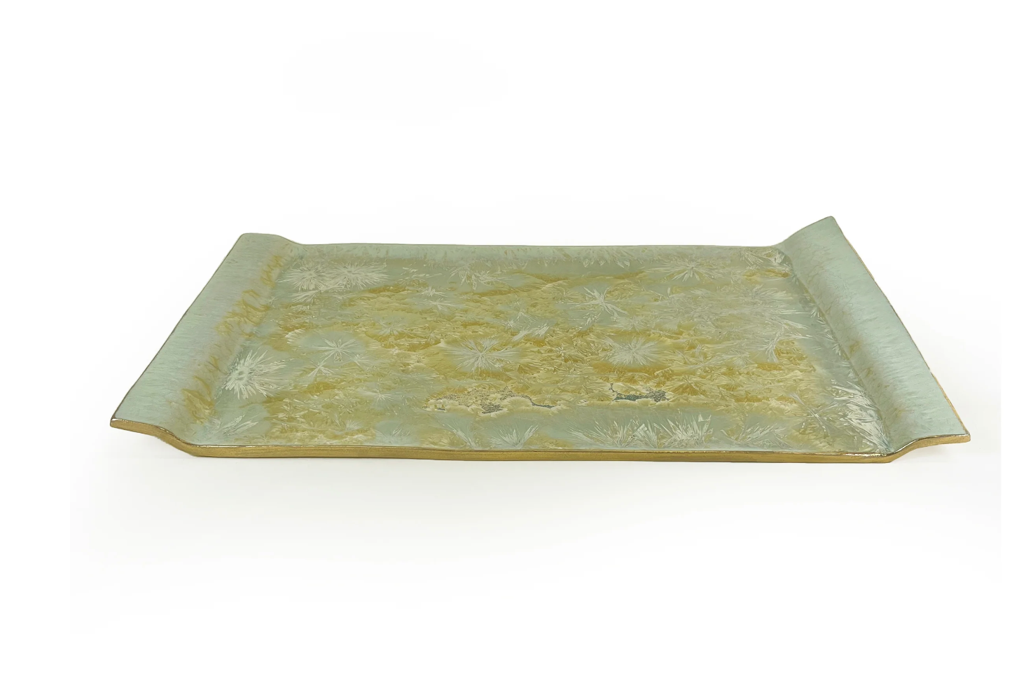 Michael Wainwright Borealis Large Handled Tray - Gold