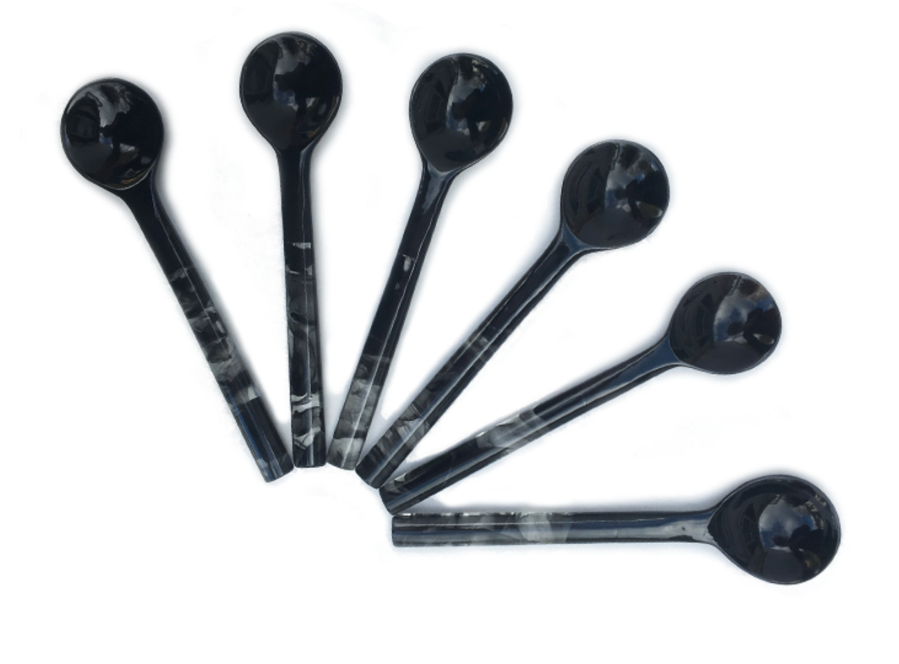 Charcoal Sorbet Spoons