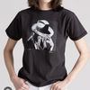 Cindy Press T-Shirt "On the Verge" in Black