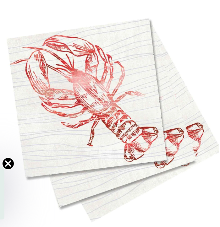 ROCKFLOWERPAPER Cocktail Napkins