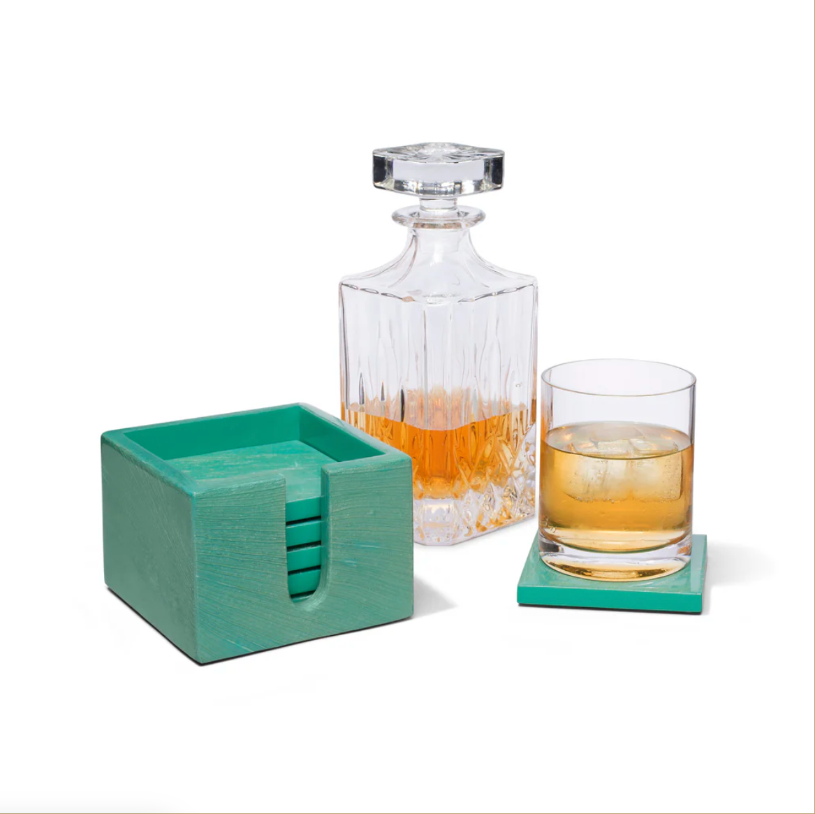 Ladorada Aquamarine Maize Boxed Coaster Set