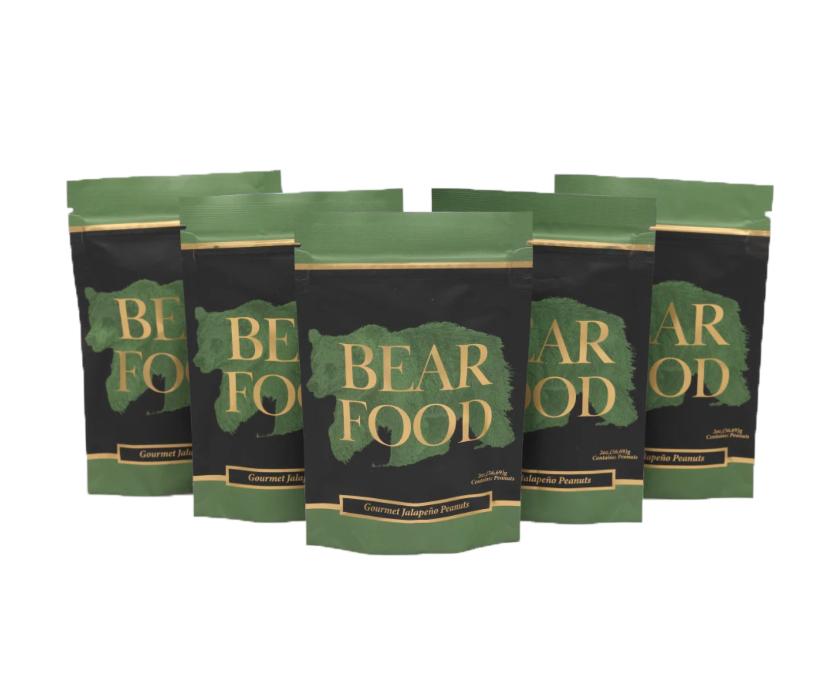 Bear Food Jalapeno Gourmet Peanuts