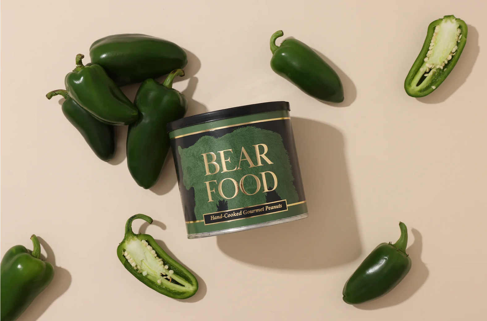 Bear Food Jalapeno Gourmet Peanuts
