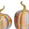 Mark Roberts Plaid Orange Pumpkin