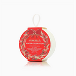 Spongellé - Holiday Splendor - Cinnamon Bark Holiday Wreath Body Buffer 
