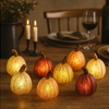 LED Glass Pumpkin Lights