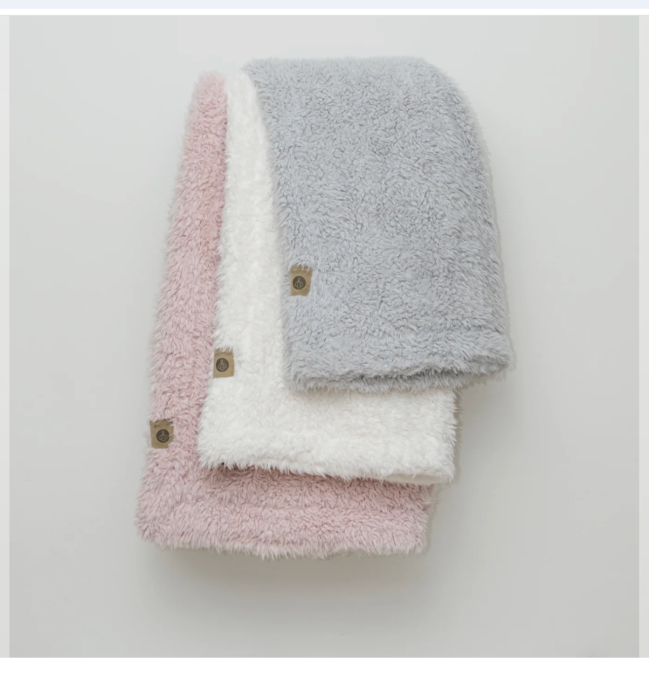 Angel Plush Blanket Little (2 Colors)