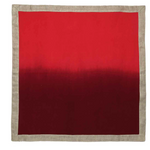 Kim Seybert, Dip Dye Napkins in Warm Tones, Set of 4