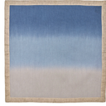 Kim  Seybert Dip Dye Napkins in Blues, Set of 4