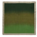 Kim Seybert, Dip Dye Napkins in Greens, Set of 4