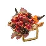 Kim Seybert Cornucopia Napkin Ring in Multi
