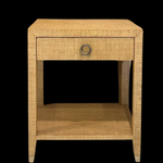 Addison Side Table In Navy