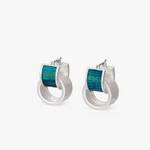 Brackish Eleuthera Two-Piece Hoop Silver