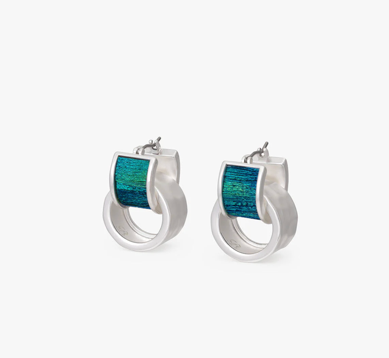 Brackish Eleuthera Two-Piece Hoop Silver