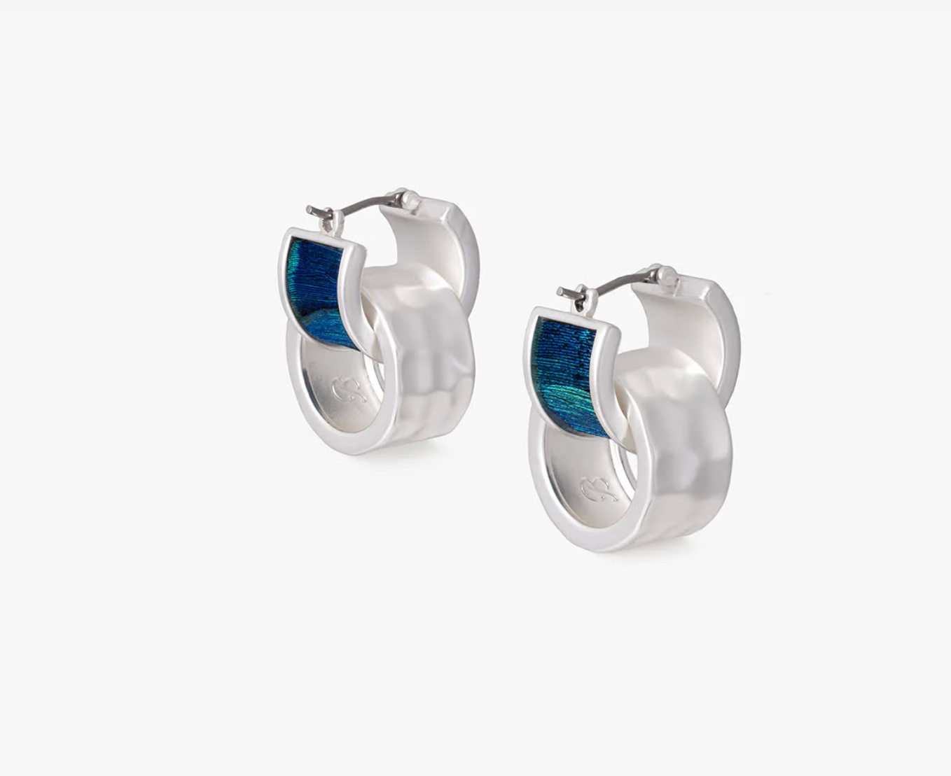 Brackish Eleuthera Two-Piece Hoop Silver