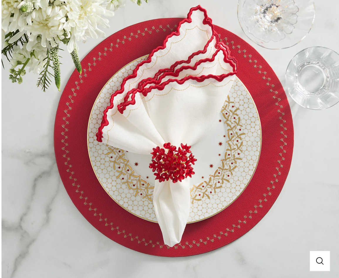 Kim Seybert Aster Napkin Rings