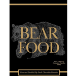 Bear Food Double Dip Dark Chocolate Gourmet Peanuts